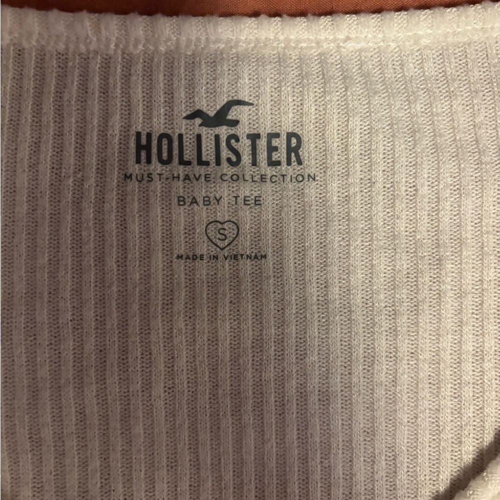White holster long sleeve crop top - Picture 2 of 2
